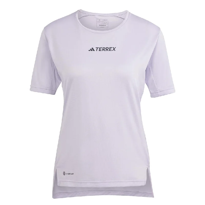 adidas - Women's Terrex Multi T-Shirt (HM4043) Welt Pockets Slit Pockets