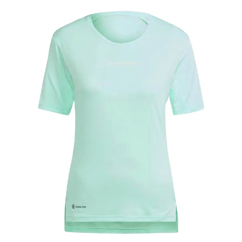 adidas - Women's Terrex Multi T-Shirt (HZ6258) Seamless Knitted Crochet