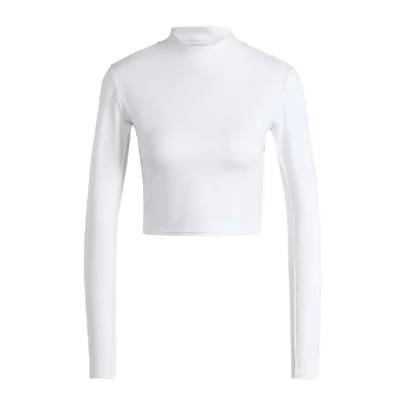 adidas - Women's Yoga Studio Long Sleeve T-Shirt (HY9239) Faux Fur Fabric Real Fur Fabric Shearling Fabric adidas - Women's Yoga Studio Long Sleeve T-Shirt (HY9239) Faux Fur Fabric Real Fur Fabric Shearling Fabric