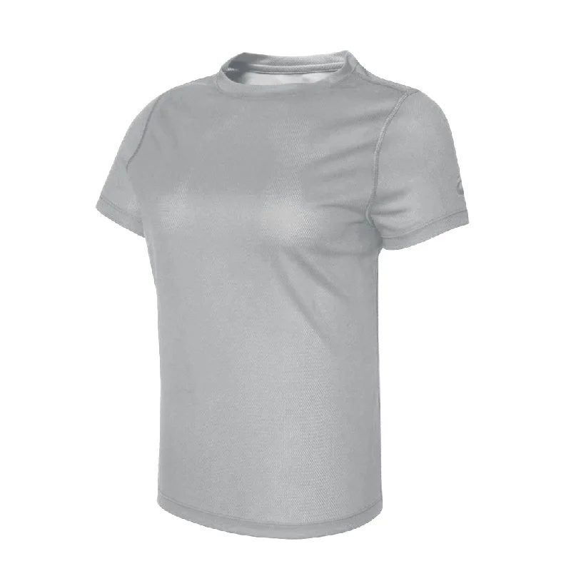 Asics - Women's Ready-Set II Short Sleeve T-Shirt (2012B469 030) Chenille Brocade Lace