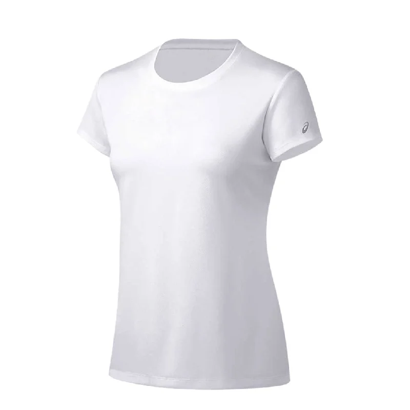 Asics - Women's Ready-Set II Short Sleeve T-Shirt (2012B469 100) Layered Multi-layer Single Layer