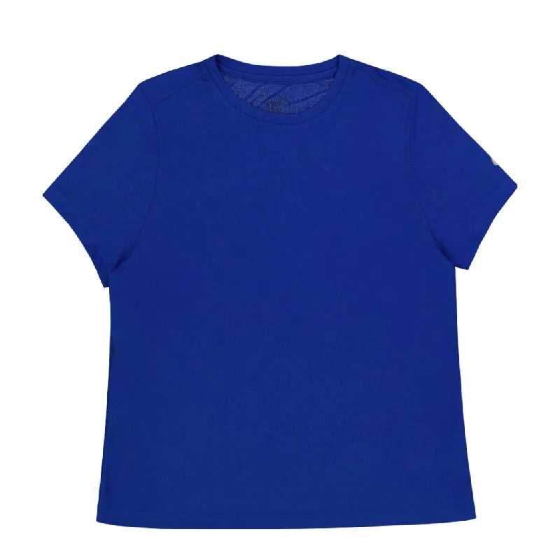 Asics - Women's Ready-Set II Short Sleeve T-Shirt (2012B469 400) Solid Color Striped Floral