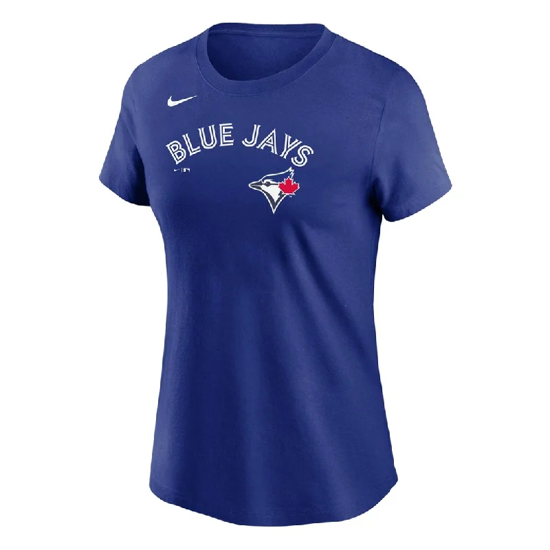 MLB - Women's Toronto Blue Jays Cavan Biggio Short Sleeve T-Shirt (NKAF 4EW TO3 JKG) Welt Pockets Slit Pockets Flap Pockets