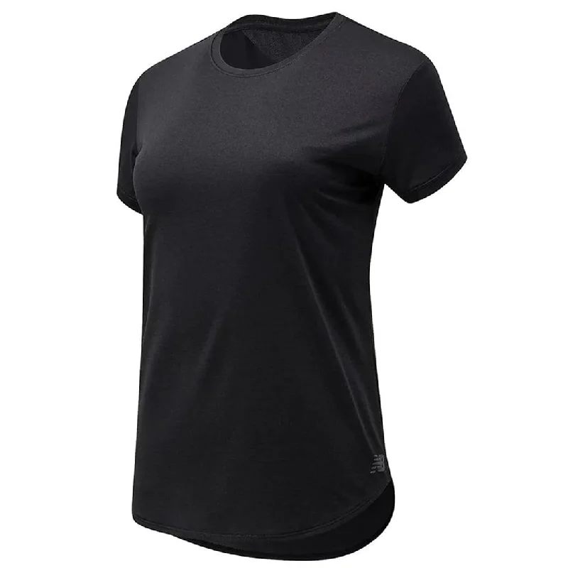 New Balance - Women's T-Shirt (WT11452 BKH) Polka Dot Checkered Tartan