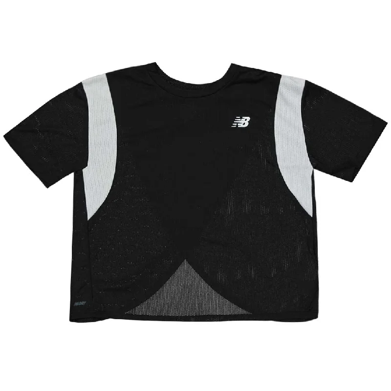 New Balance - Women's Tech Training T-Shirt (WT21462 BK) Fashionable Trendy Casual