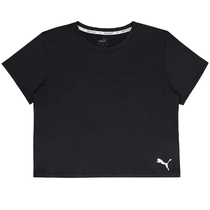 Puma - Women's Cropped T-Shirt (588648 06) Hooded Caped Shawl Collar