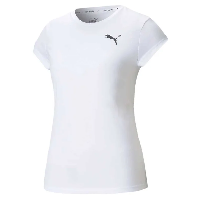 Puma - Women's Active T-Shirt (586857 02) Collared T-Shirt Boat Neck A-Line
