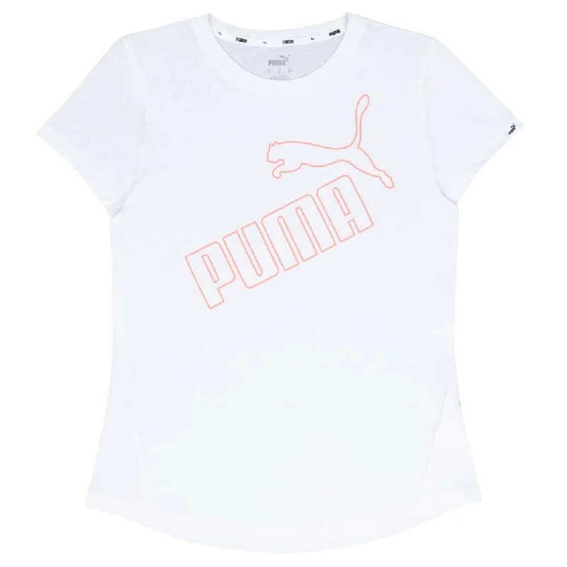 Puma - Women's Diving T-Shirt (845776 09) Solid Print Embellished