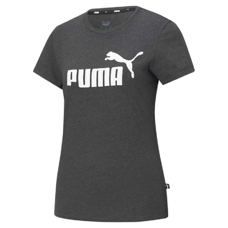 Puma - Women's Essentials Logo T-Shirt (586774 07) Mesh Canvas Denim