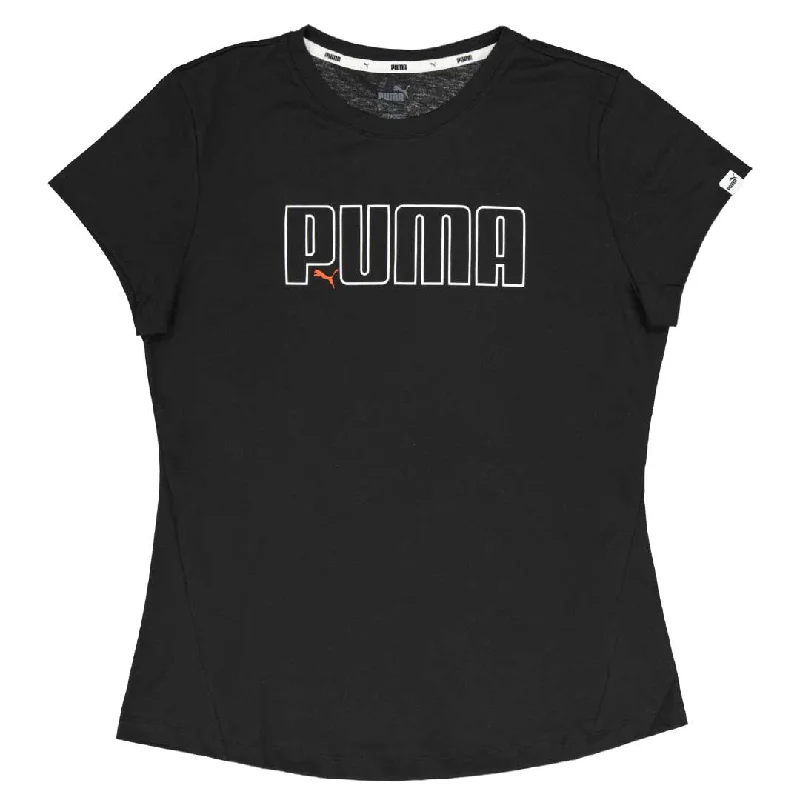 Puma - Women's Iconic T-Shirt (671413 01) Sequined Glittery Shiny