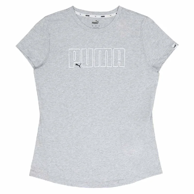 Puma - Women's Iconic T-Shirt (671413 03) Graphic T-Shirt Round Neck Polyester