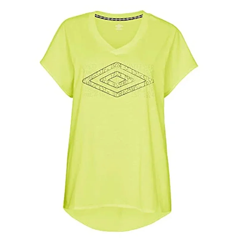 Umbro - Women's Graphic Dolman T-Shirt (HUUL1UBGC UK9) Polka Dot Checkered Tartan
