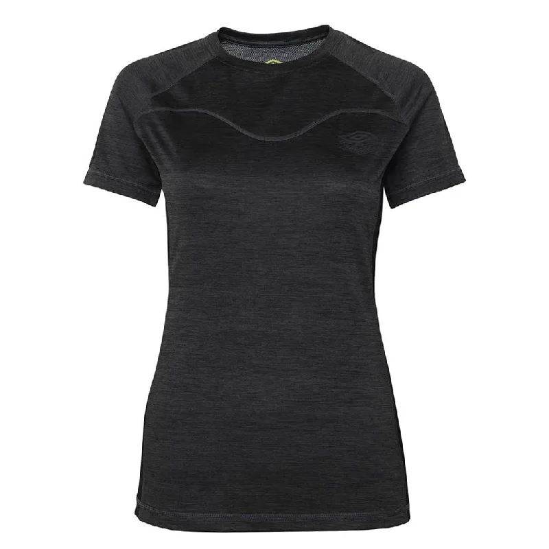 Umbro - Women's Pro Training Marl Poly T-Shirt (HUUL166113U 1AP) Jersey Fabric Tulle Fabric Batik Fabric Umbro - Women's Pro Training Marl Poly T-Shirt (HUUL166113U 1AP) Jersey Fabric Tulle Fabric Batik Fabric