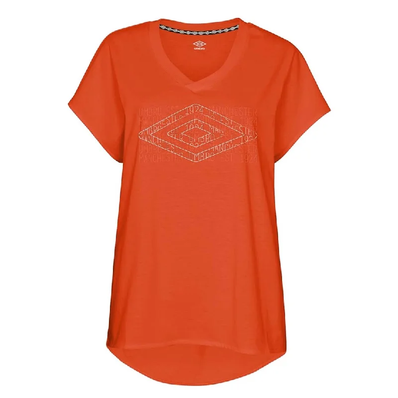 Umbro - Women's Graphic Dolman T-Shirt (HUUL1UBGC UK8) Knit Fabric Woven Fabric Fleece Fabric Umbro - Women's Graphic Dolman T-Shirt (HUUL1UBGC UK8) Knit Fabric Woven Fabric Fleece Fabric