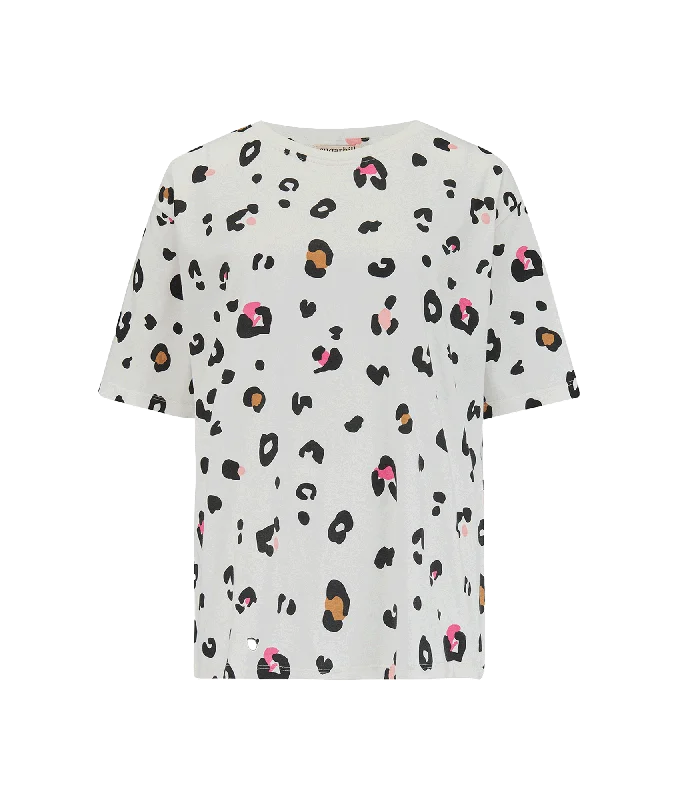 Kinsley Relaxed T-shirt - White Layered Multi-layer Single Layer