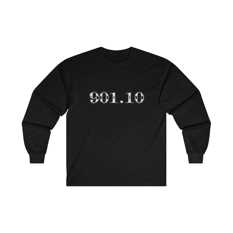 901.10 Long Sleeve Tee Spandex Blend Rayon Blend Denim Blend