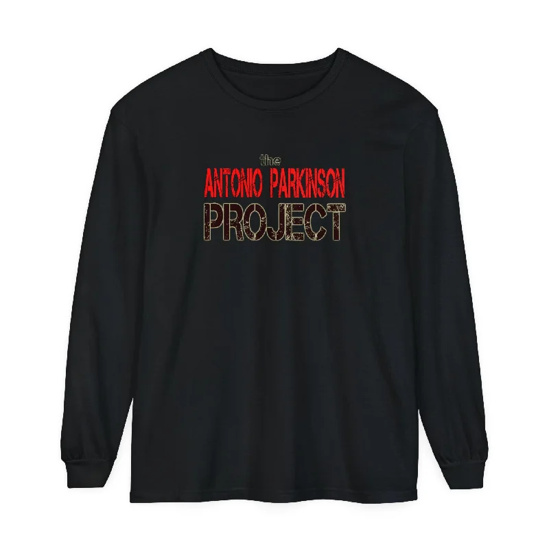 The Antonio Parkinson Project Unisex Long Sleeve Tee Rayon Velvet Corduroy