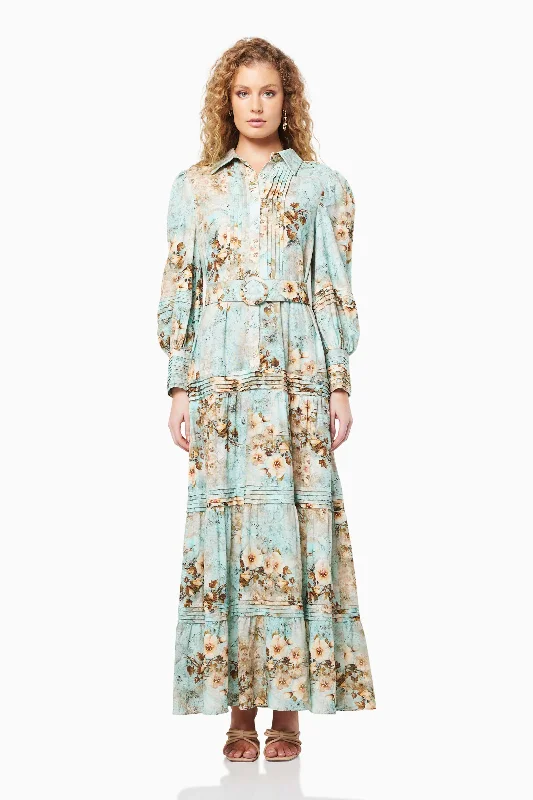 Elliatt Extravagance Maxi Dress - Multi Cozy Wrap Maxi Dress