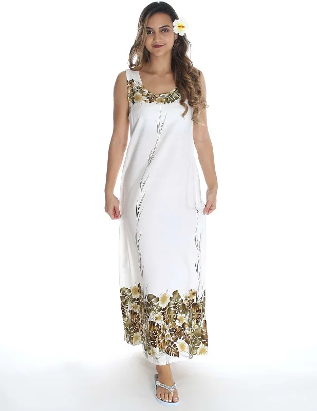 Mahealani Sleeveless Full Length Maxi Dress Elegant Boho Maxi Dress