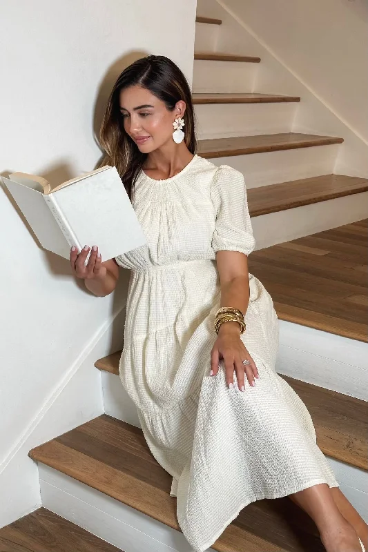 Nare Maxi Dress Cozy Maxi Dress with Slit
