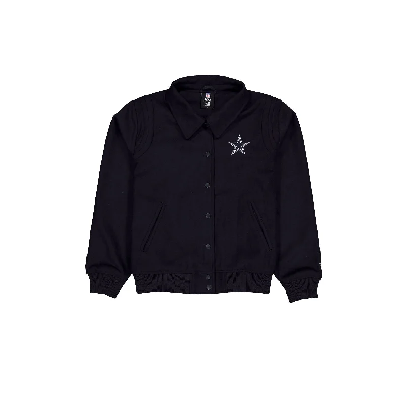 Dallas Cowboys Sport Night Women's Jacket Satin Jacket Silk Jacket Chiffon Jacket