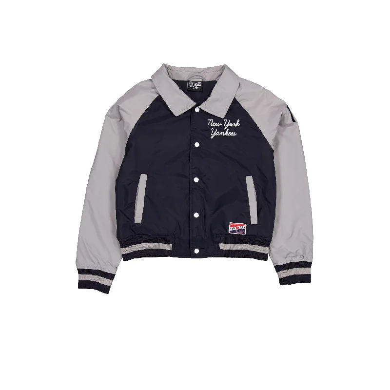 New York Yankees Throwback Women's Jacket Boat Neck Shawl Collar Notched Collar