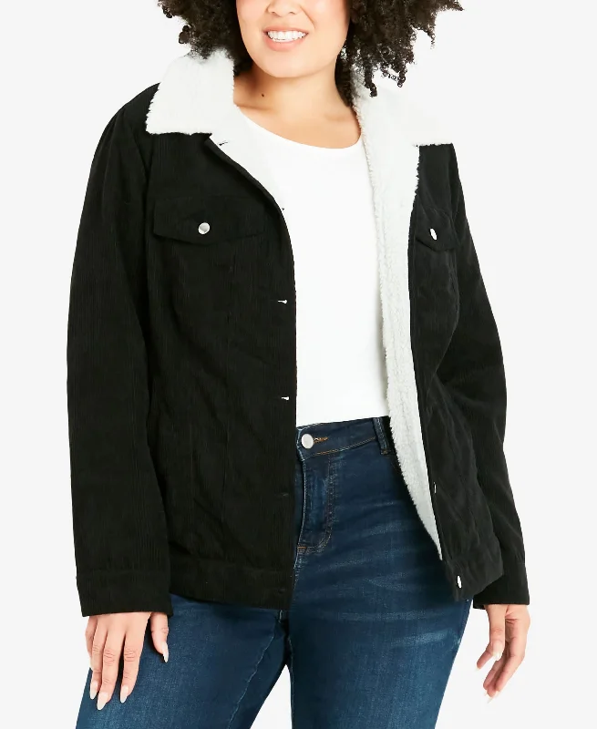 Women's Plus Size Cord Jacket Rayon Fabric Velvet Fabric Corduroy Fabric