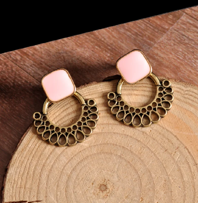 Mauve Button Stud Earrings with Jacket Rayon Jacket Velvet Jacket Corduroy Jacket