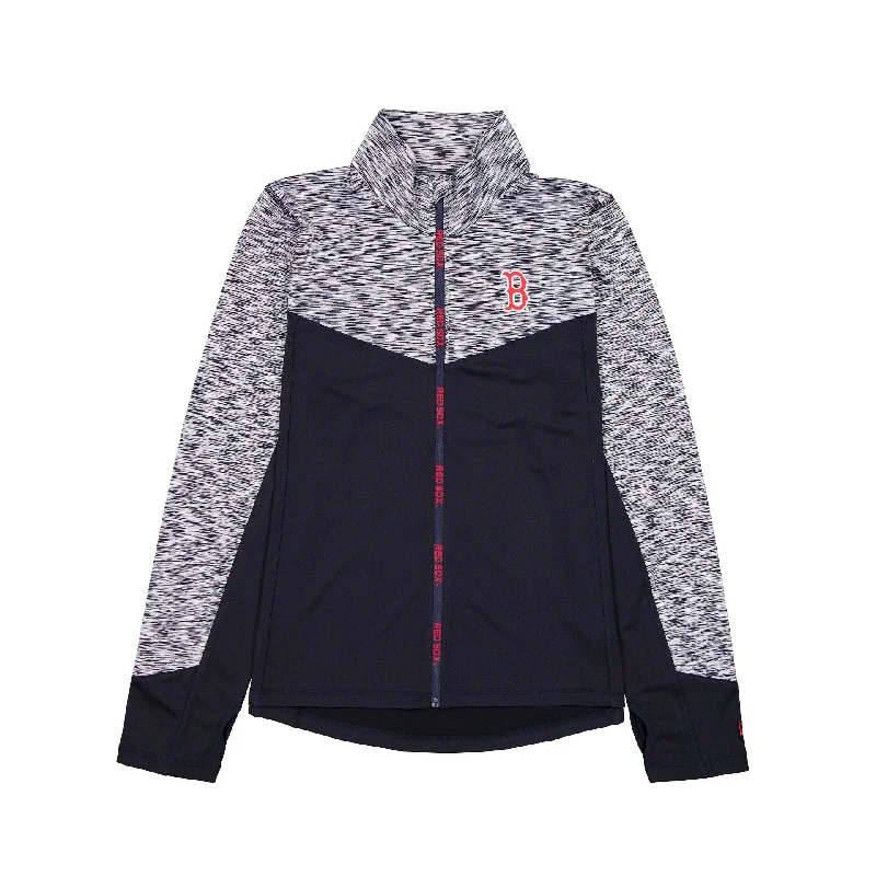 Boston Red Sox Active Women's Jacket V-Neck Jacket Boat Neck Jacket Square Neck Jacket