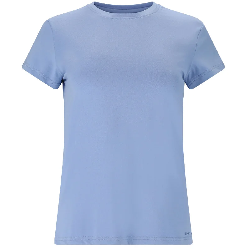 Endurance Viv Short Sleeve Tee - Womens - Azurine Cashmere Blend Cotton Blend Poly Blend