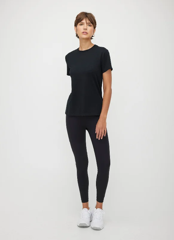 Kit Crew Tech Tee Fitted T-Shirt Seamless Stretchy