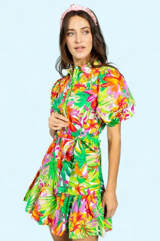 Chase Your Own Sunshine Poplin Mini Dress Trendy Camisole Mini Dress