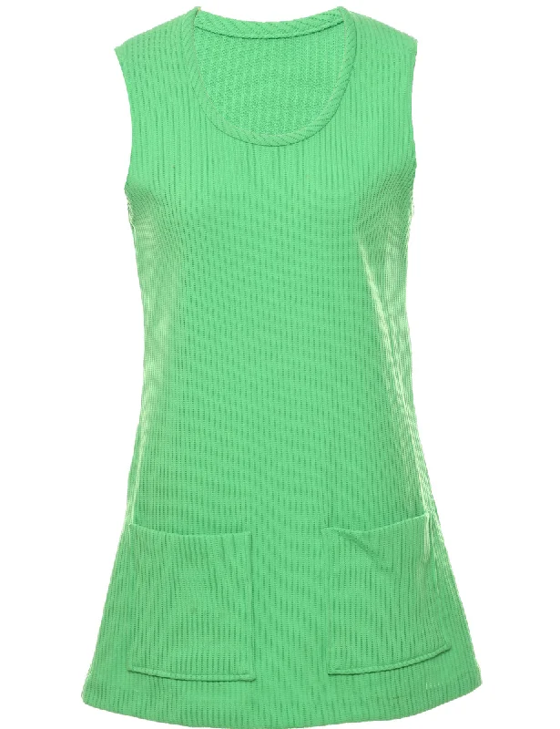 Sleeveless Mini Dress - M Chic Sleeveless Mini Dress