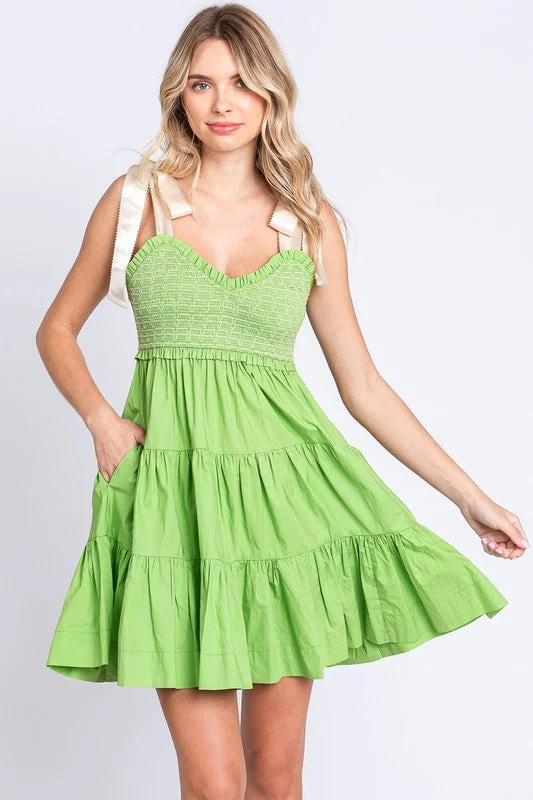 Sweetheart Babydoll Mini Dress Classic Black Mini Dress