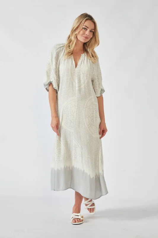 Coya Dress - Pumice Print