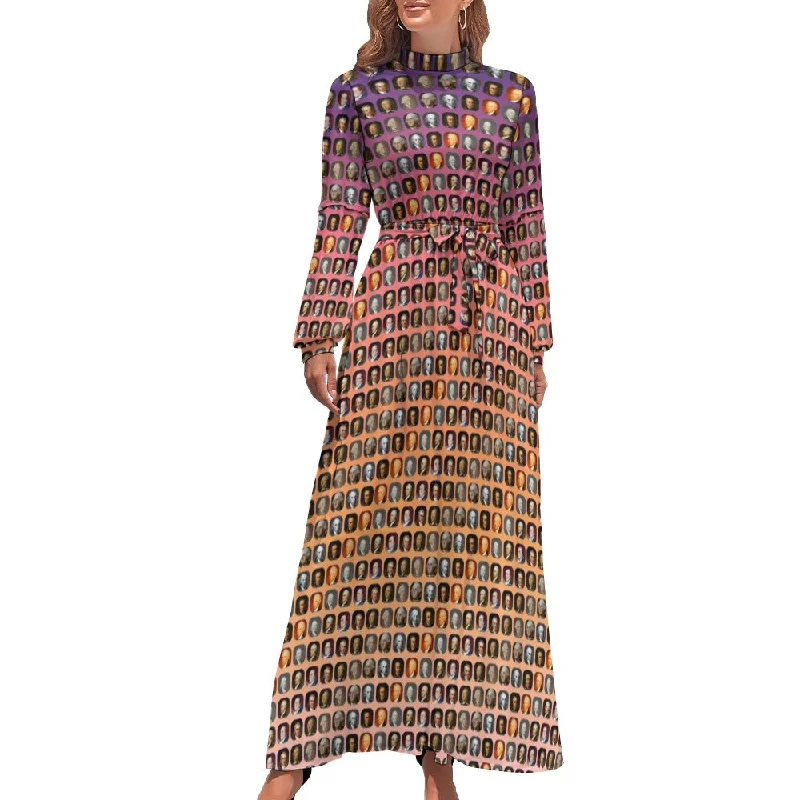 "America's Founding Fathers" Long Flowing Dress