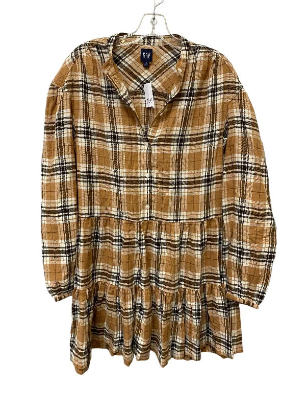 Dress Casual Short By Gap In Tan, Size: M