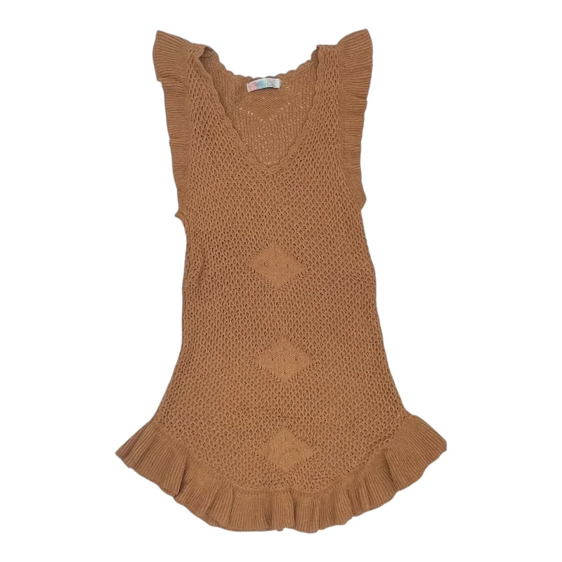 Dress Sweater By Free People In Tan, Size:L