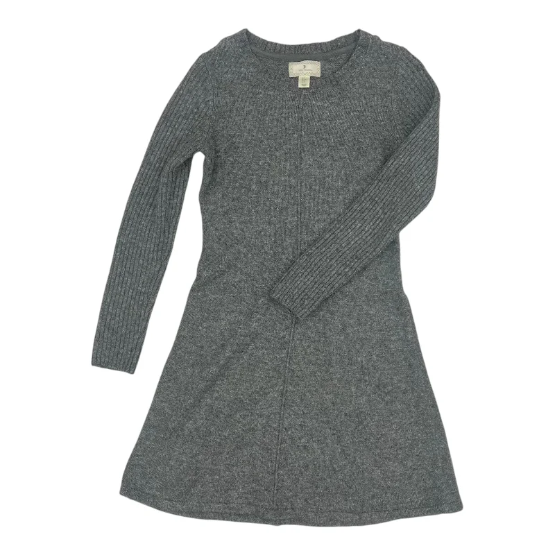 Dress Sweater By Ruby Rd In Grey, Size:S