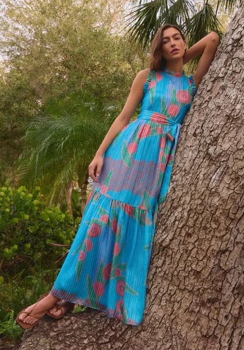 Marie Oliver Alice Dress - Peacock