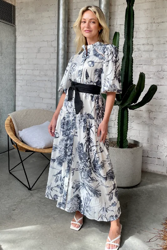 MATILDA DRESS BLACK INK