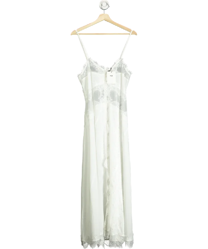 PROD White Convertible Lace Camisole Dress UK M