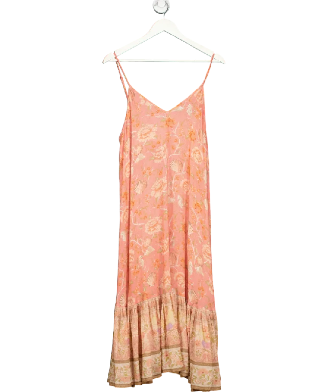 Spell & The Gypsy Pink Bohème Bias Slip Dress UK S