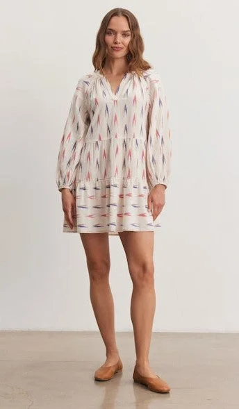 Velvet Romee Boho Dress - Cream