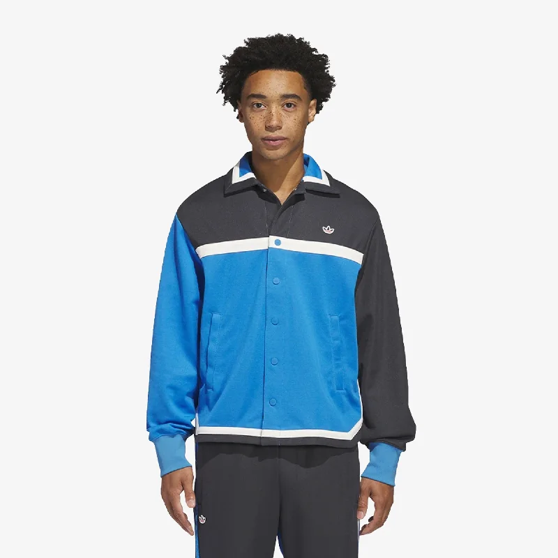 ADIDAS ORIGINALS | CLOT WARMUP JACKET BY EDISON CHEN { BRIGHT BLUE Satin Fabric Silk Fabric Chiffon Fabric