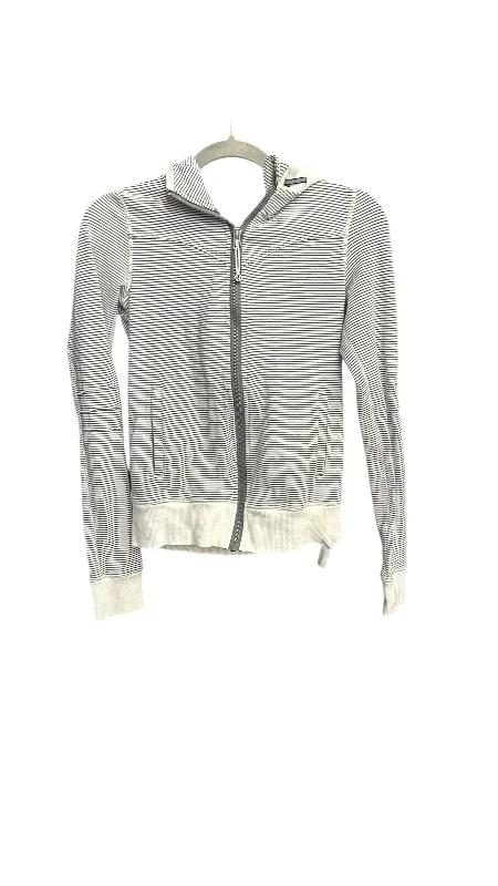 Athletic Jacket By Lululemon In Striped Pattern, Size: S Mesh Jacket Canvas Jacket Denim Jacket