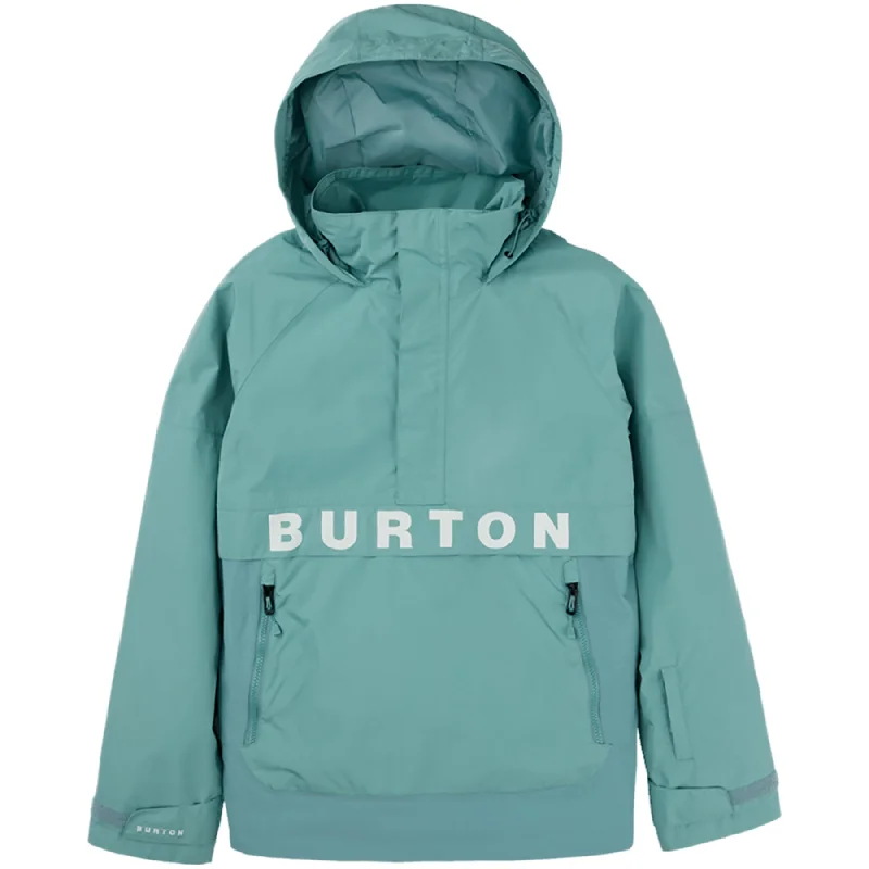 Burton Women's Frostner 2L Anorak Jacket 2024 Toggled Jacket Drawstring Jacket Belted Jacket