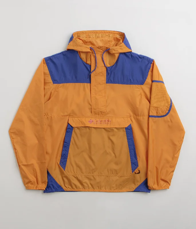 Columbia Challenger II Windbreaker Jacket - Sunstone / Clematis Blue Cardigan Sweater Pullover