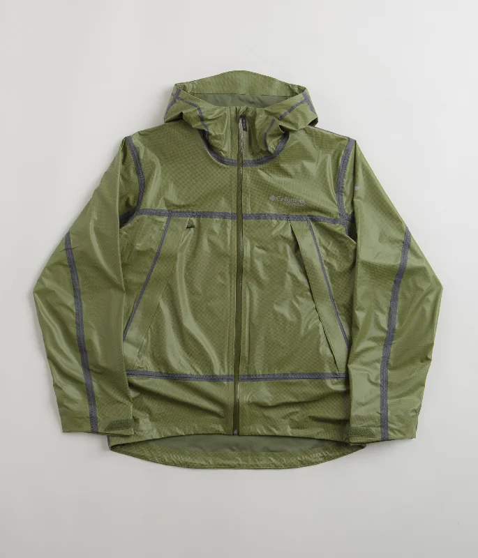 Columbia OutDry Extreme Wyldwood Shell Jacket - Canteen Knit Jacket Woven Jacket Fleece Jacket