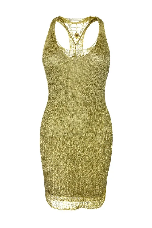 MIDAS RACERBACK MINI DRESS WITH SLIP Comfortable Bodycon Mini Dress